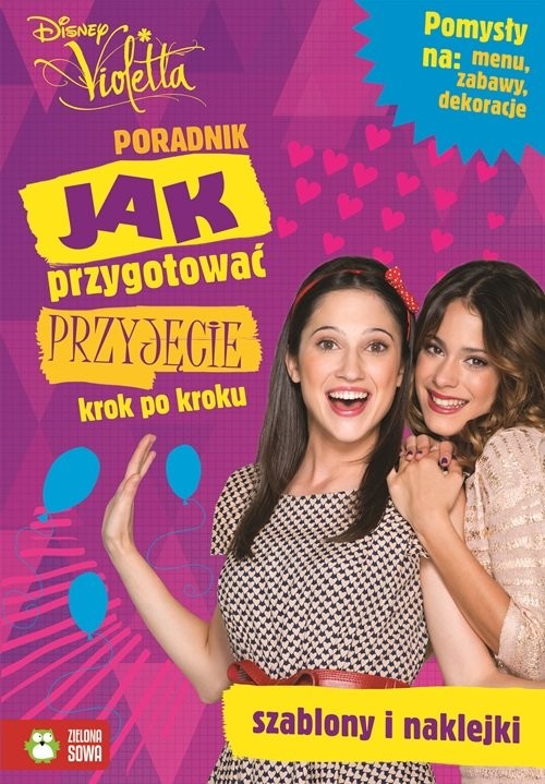 okładka Jak przygotować przyjęcie Violetta książka | Agnieszka Skórzewska