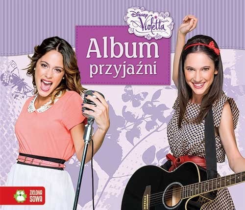 okładka Album przyjaźni Violetta książka | Agnieszka Skórzewska