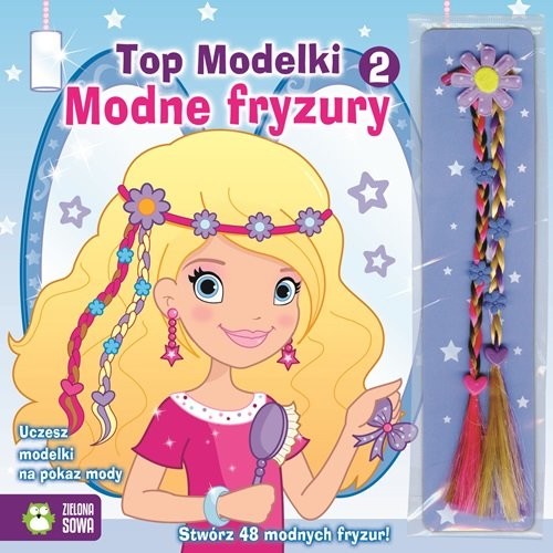okładka Top Modelki 2 Modne fryzury książka