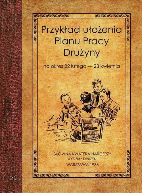 okładka Przykład ułożenia Planu Pracy Drużyny książka