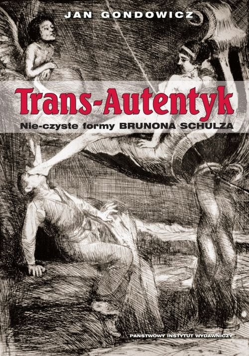 okładka Trans-Autentyk Nie-czyste formy Brunona Schulza książka | Gondowicz Jan