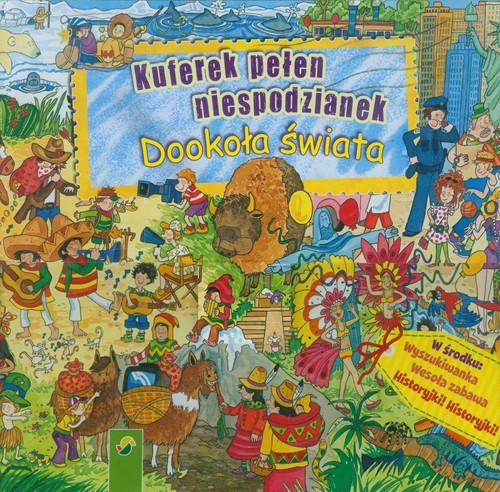 okładka Kuferek pełen niespodzianek Dookoła świata książka