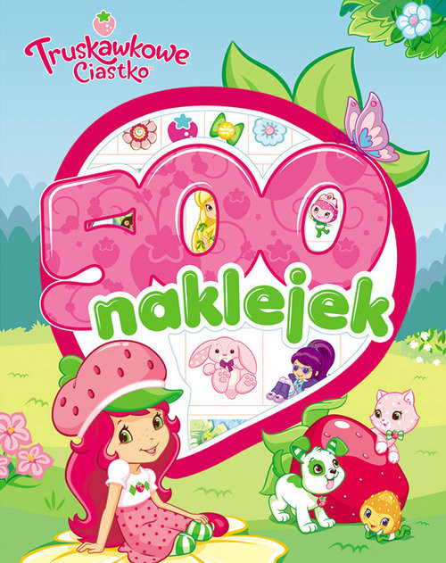 okładka Truskawkowe Ciastko 500 naklejek książka