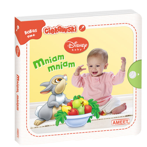 okładka Disney Baby Mniam, mniam DBB-4 książka