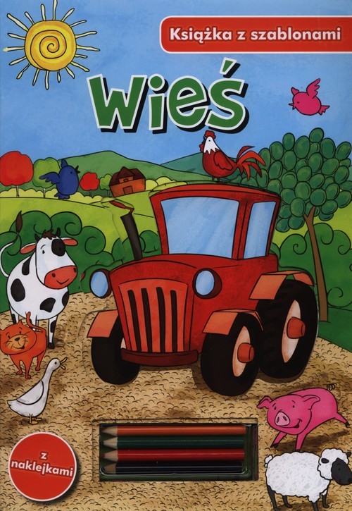 okładka Wieś Książka z szablonami książka