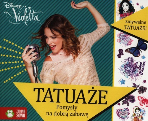 okładka Tatuaże duże - Violetta książka | Agnieszka Skórzewska