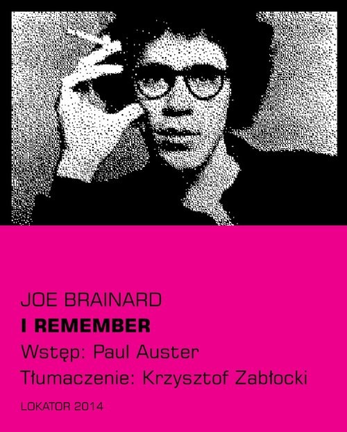 okładka I remember książka | Brainard Joe