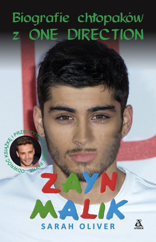 okładka Zayn Malik Liam Payne Biografie chłopaków z One Direction książka | Sarah OLIVER