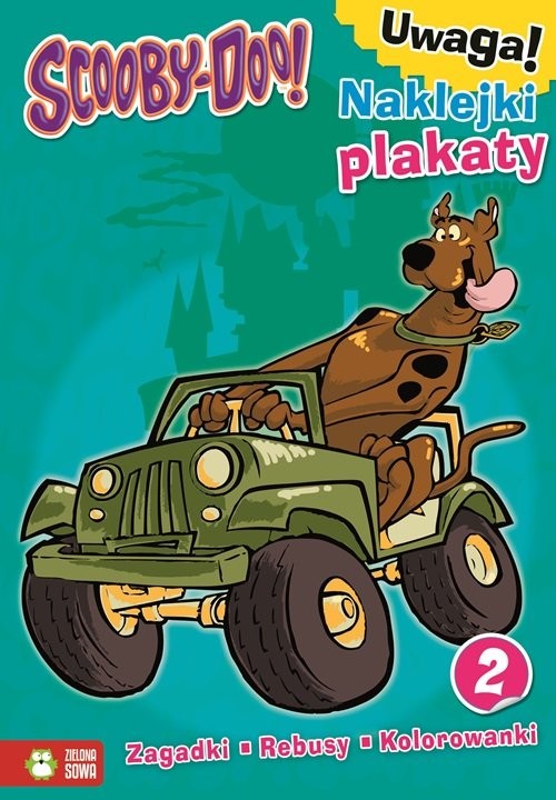 okładka Scooby-Doo Zagadki rebusy kolorowanki 2 książka