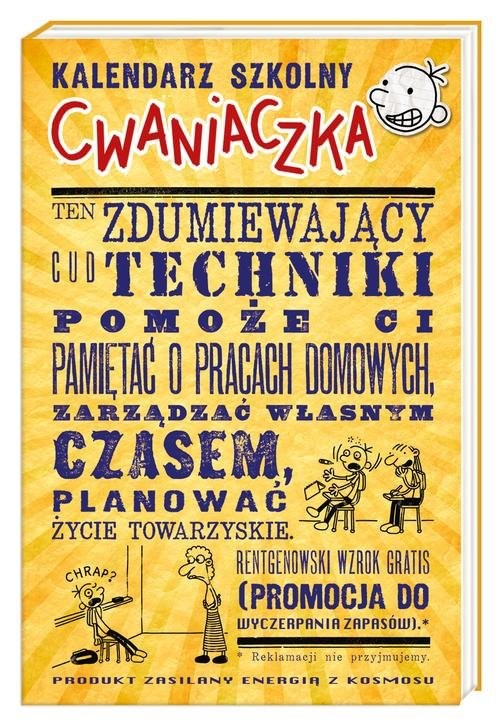 okładka Kalendarz szkolny cwaniaczka książka | Jeff Kinney