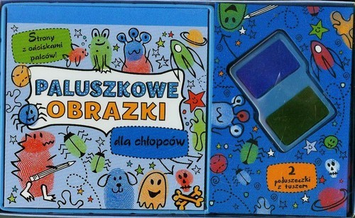 okładka Paluszkowe obrazki dla chłopców książka | Praca Zbiorowa