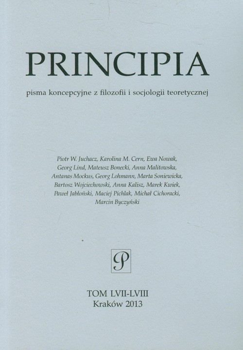 okładka Principia Tom 57-58 książka
