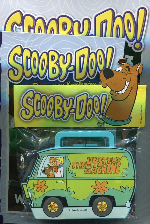 okładka Scooby Doo Zestaw dwóch książek + zabawka książka