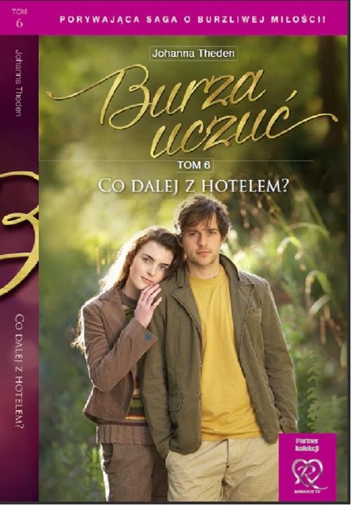 okładka Burza uczuć Tom 6 Co dalej z hotelem książka | Johanna Theden