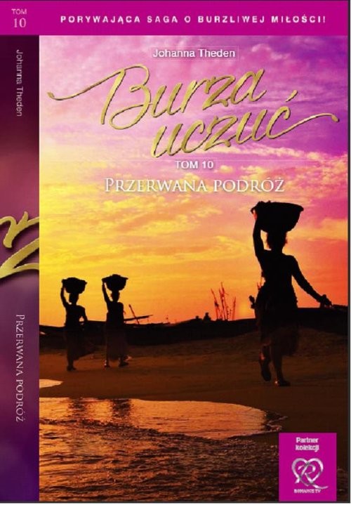 okładka Burza uczuć Tom 10 Przerwana podróż książka | Johanna Theden