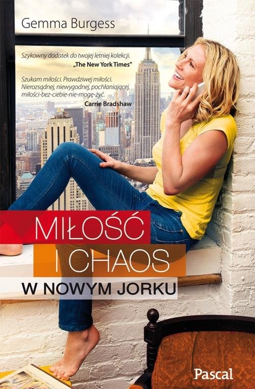 okładka Miłość i chaos w Nowym Jorku książka | Gemma Burgess