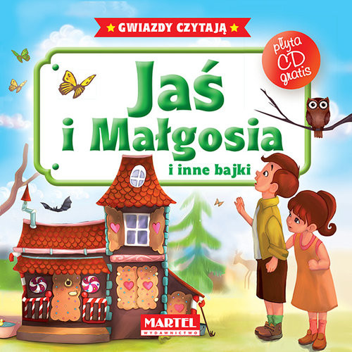 okładka Jaś i Małgosia i inne bajki + CD książka