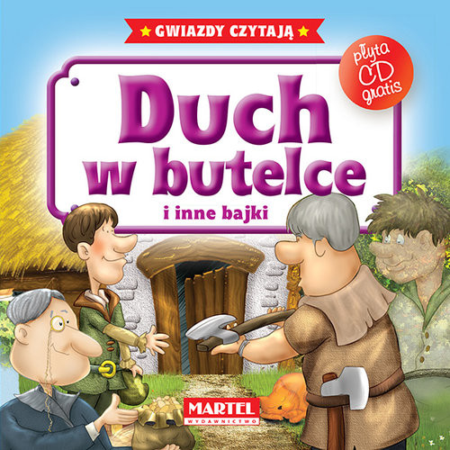 okładka Duch w butelce i inne bajki + CD książka