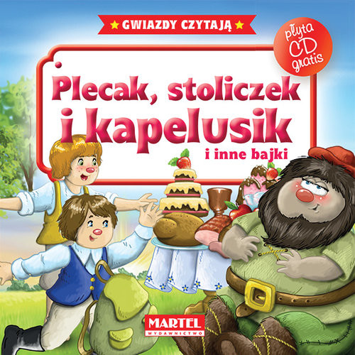 okładka Plecak, stoliczek i kapelusik i inne bajki + CD książka