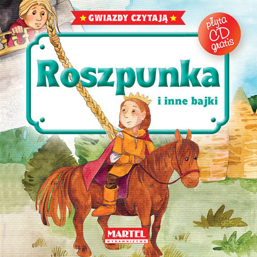okładka Roszpunka i inne bajki + CD książka