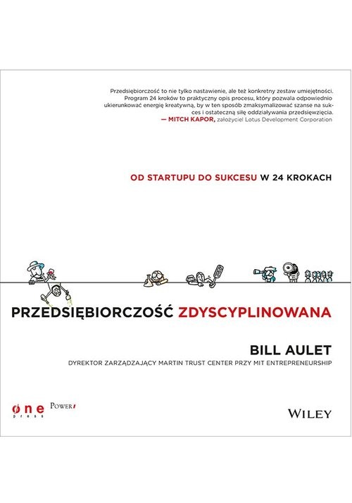 okładka Przedsiębiorczość zdyscyplinowana Od startupu do sukcesu w 24 krokach książka | Bill Aulet