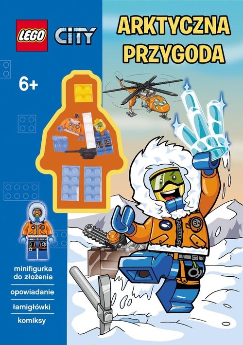 okładka Lego City Arktyczna przygoda wiek 6+ książka
