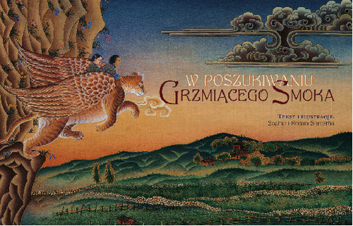 okładka W poszukiwaniu grzmiącego smoka książka | Sophie Shrestha, Romio Shrestha