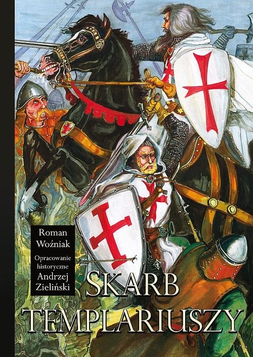okładka Skarb templariuszy książka | Woźniak Roman