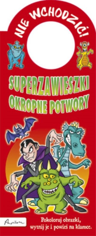 okładka Superzawieszki Okropne potwory książka