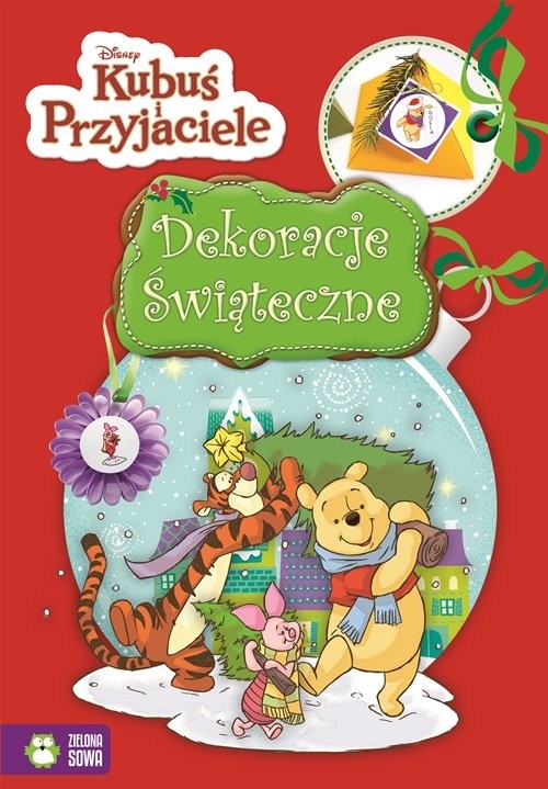 okładka Kubuś i Przyjaciele Dekoracje świąteczne książka