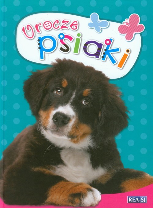 okładka Urocze psiaki książka