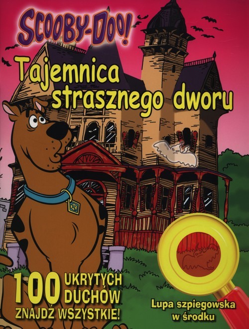 okładka Scooby Doo Tajemnica strasznego dworu książka
