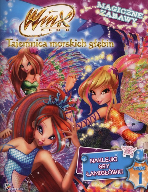 okładka Winx Club Tajemnica morskich głębin Część 1 książka