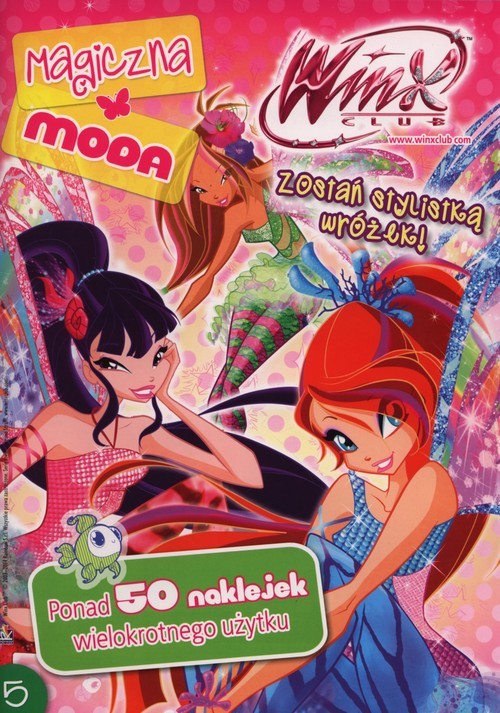 okładka Winx Club Magiczna moda 05 książka