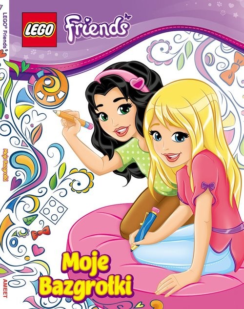 okładka Lego Friends Moje bazgrołki LDB101 książka