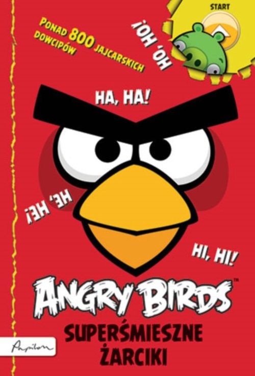 okładka Angry Birds Superśmieszne żarciki książka