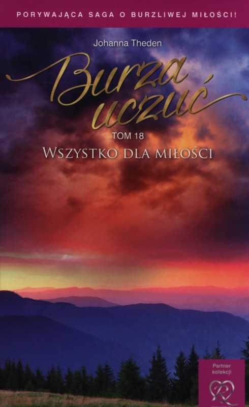 okładka Burza uczuć Tom 18 Wszystko dla miłości książka | Johanna Theden
