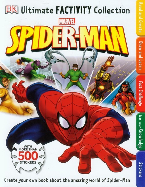 okładka Spider-Man Ultimate Factivity Collection książka