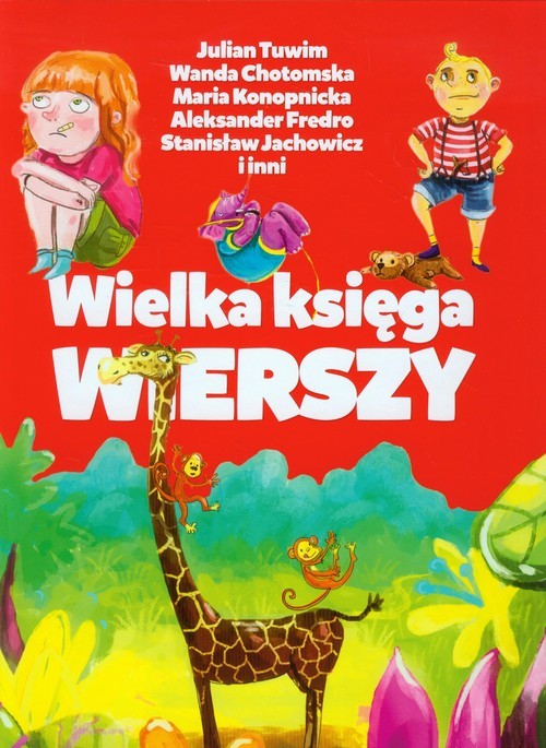 okładka Wielka księga wierszy książka