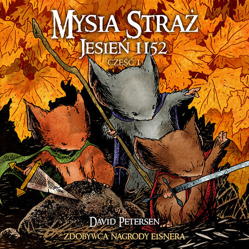 okładka Mysia Straż 1 Jesień 1152 Część 1 książka | Petersen David