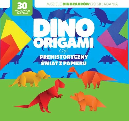 okładka Dinoorigami książka