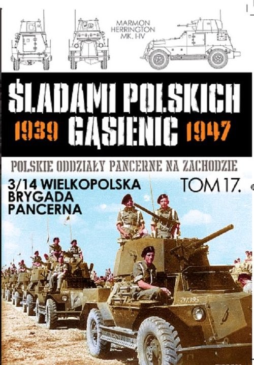 okładka 3/14 Wielkopolska Brygada Pancerna  książka