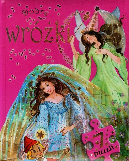 okładka Dobre wróżki 7 puzzli książka