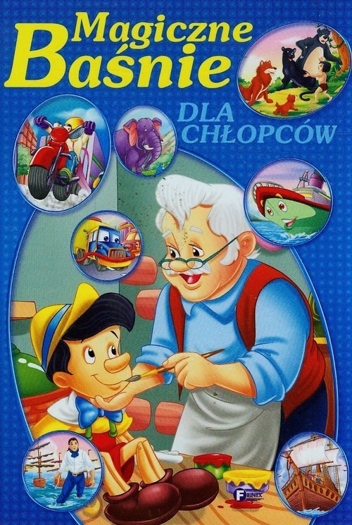 okładka Magiczne baśnie dla chłopców książka