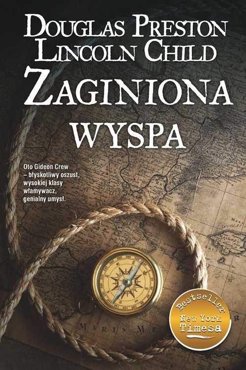 okładka Zaginiona wyspa książka | Douglas Preston, Lincoln Child