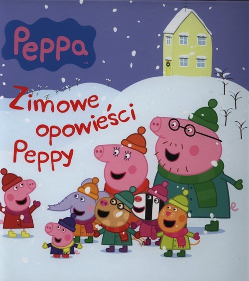 okładka Peppa Zimowe opowieści Peppy książka