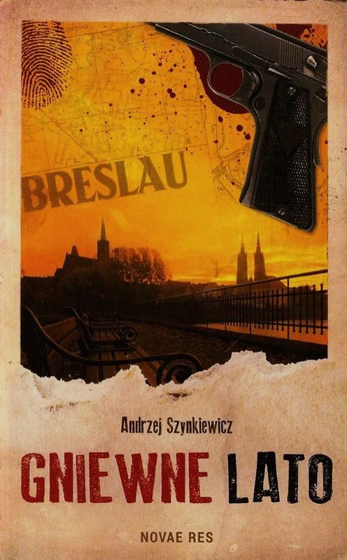 okładka Gniewne lato książka | Andrzej Szynkiewicz