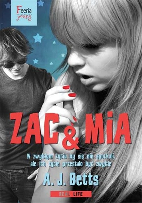 okładka Zac & Mia książka | A.J. Betts