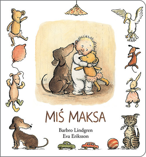 okładka Miś Maksa książka | Barbro Lindgren