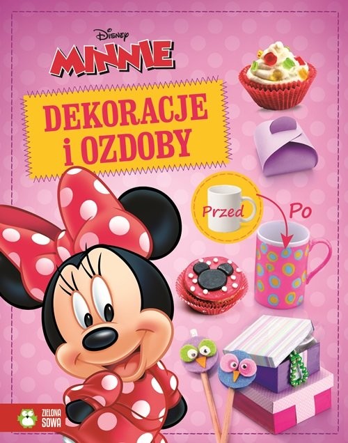 okładka Minnie Dekoracje i ozdoby Disney książka